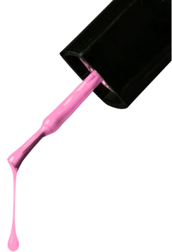Pink nail polish